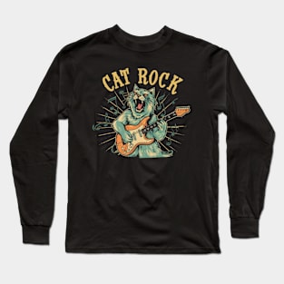 Rock n meow Long Sleeve T-Shirt